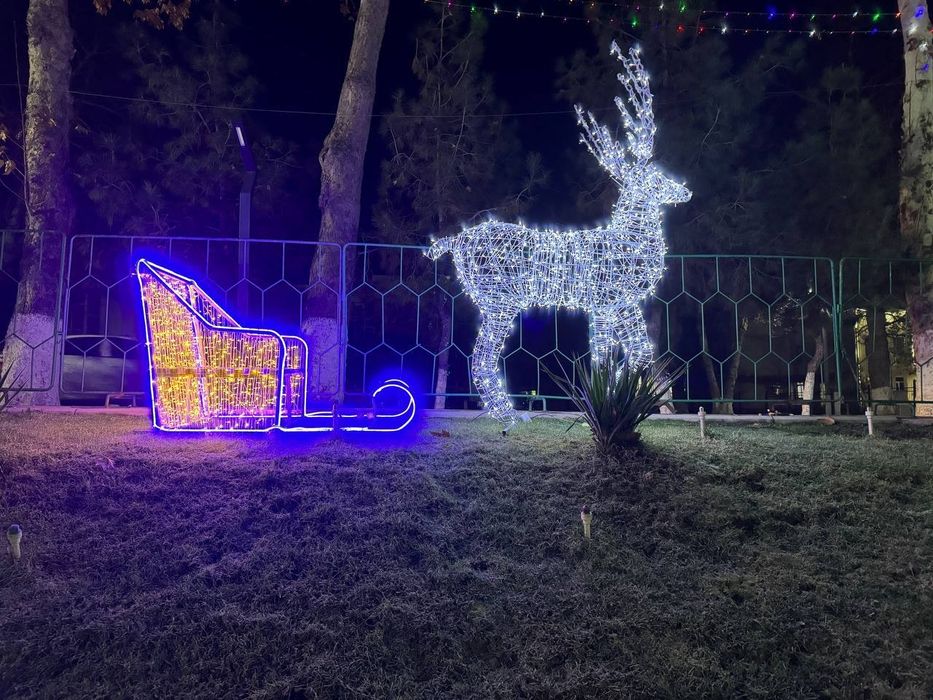 Yangi yil archasi bezatish наводненияя ёлки