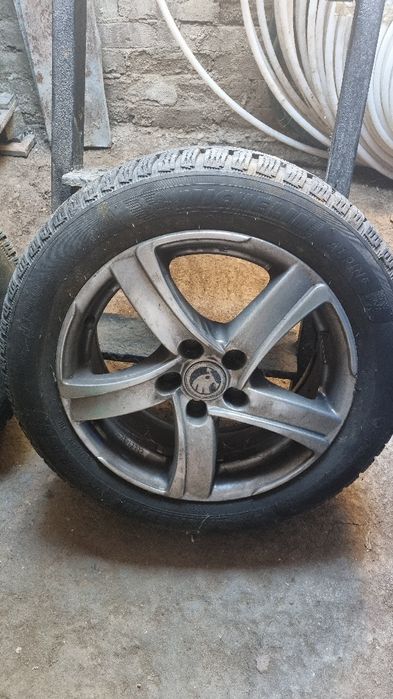 Cauciucuri iarna Michelin Alpin 6 205/55/16 + jante Skoda,VW,Audi,Seat