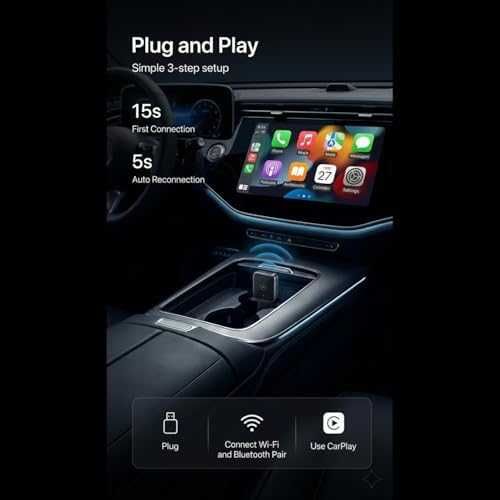 Нов 2 в 1 безжичен CarPlay Android Auto адаптер за кола автомобил телефон връзка