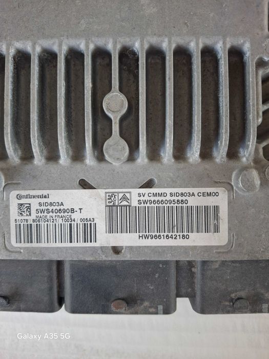 Компютър за двигател ECU BSM BSI за Пежо 407 и Ситроен С4 2.0HDi