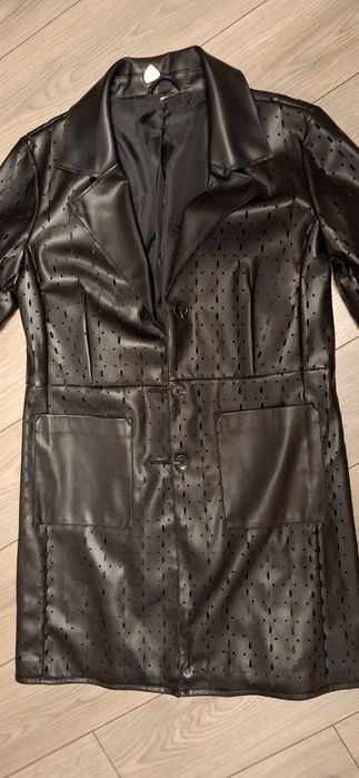 Geaca piele dama M, 3/4 lungime