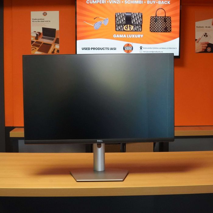 Monitor Dell S2722QC 4K UHD, 27'', 60Hz, IPS, AMD FreeSync, Argintiu