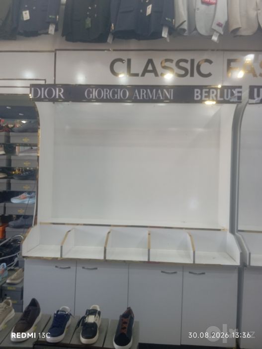 Dokonlar uchun mebel polka