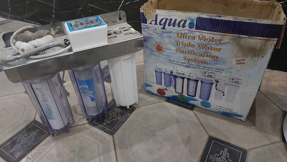 Ishlatilgan Vitech suv isitgichi va Aqua suv filtri