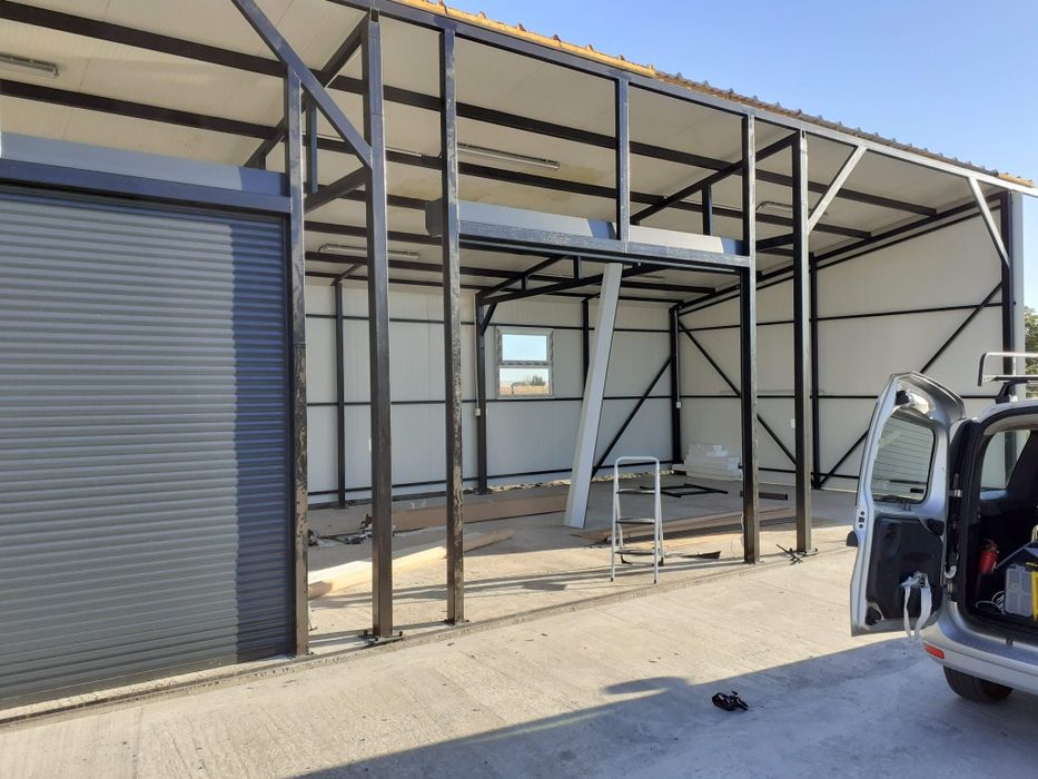 Usa garaj rulou din aluminiu