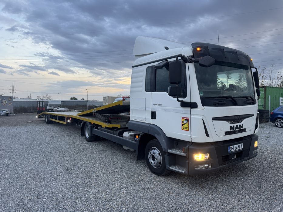 Man TGL transportor / trailer/ 4 pozitii