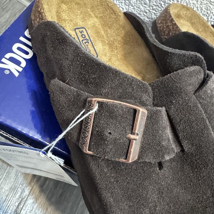 Birkenstock Boston LEVE Mocca, mărime: 36