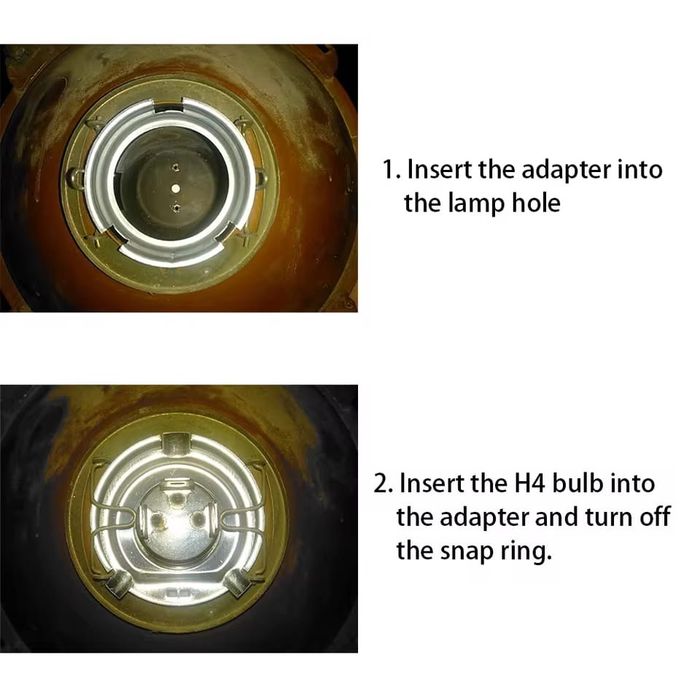 Set Două adaptoare H4 to P45T R2 9003 HB2 HS1 to H5 G40