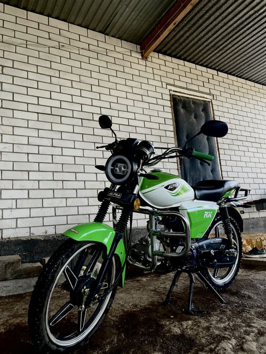 Мотоцикл Альфа 110 рх Зёленый