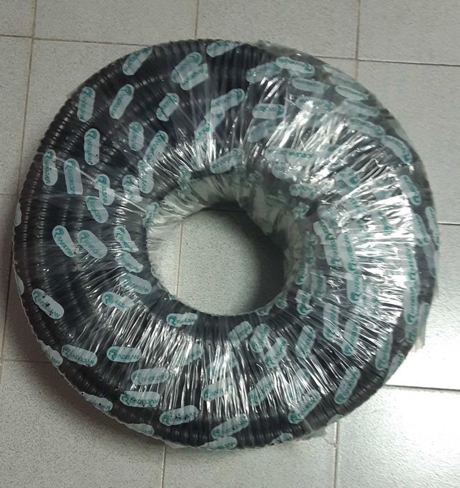 Гофрирана тръба Ф18 метала с изолация - 50 метра