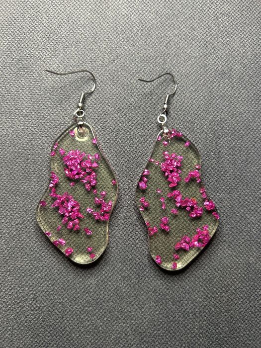 Обеци от епоксидна смола