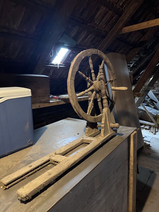 Roata de tors lana 2 bucati set