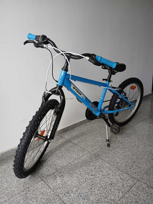 BTWIN bicicleta copii 20 inch sa 16 inch, albastru