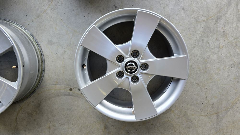 Jante aliaj originale Nissan/Renaul/ 17” 5x114.3 ET45