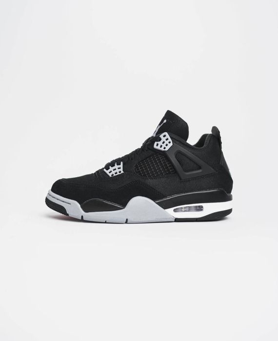 Air Jordan 4 Retro “Black Canvas”