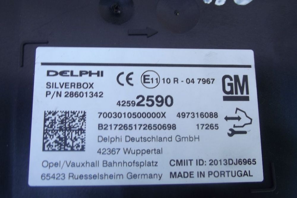 Modul control Opel Mokka Mokka x modul confort dezmembrez mokka 1.6cdti euro 6