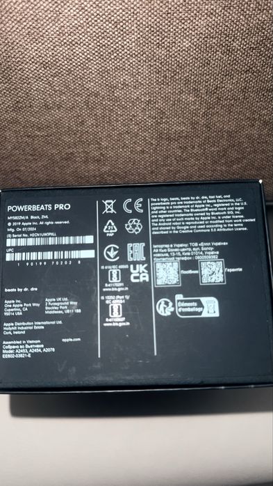 Casti bluetooth In Ear Apple Powerbeats PRO