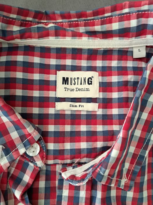 MUSTANG cămașă bărbați, Mărimea L, Slim Fit 
2
