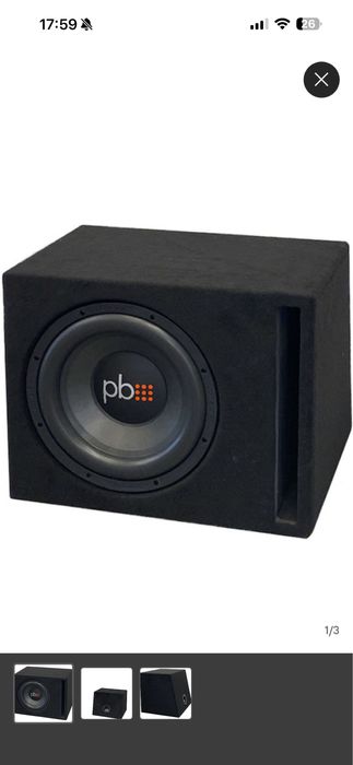 Subwoofer PowerBass - NOU, Factura!