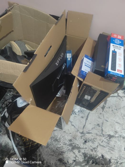 2таКомпютерлар ва принтер янги холатда