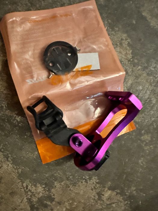 Suport aluminiu pentru ciclo computer / GPS și GoPro (Garmin, Bryton) – Nou