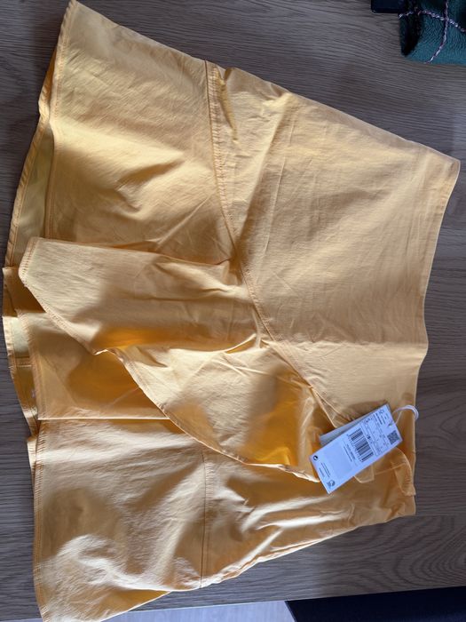 Лятна жълта пола Mango