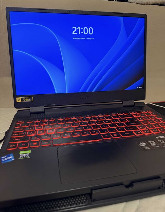 Мощный игровой ноутбук Acer Nitro 5 (i7-12700H/RTX 3050 Ti/16GB/144Hz)