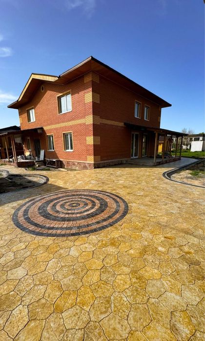 Укладка брусчатки