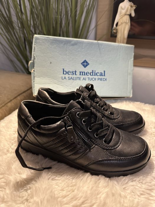 Pantofi medicinali din piele marimea 37