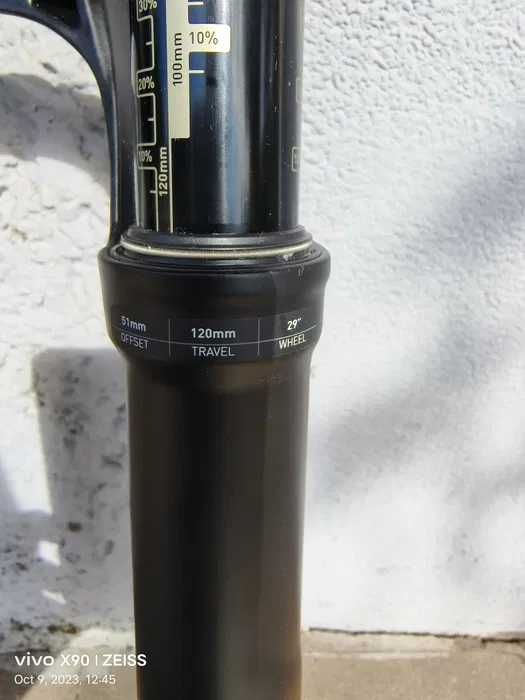 Вилка RockShox Reba RL Remote 29" 120мм 15x110