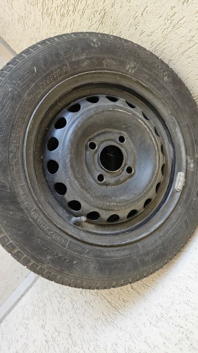 Ламаринени джанти, 13 цола, с гуми за Опел Корса