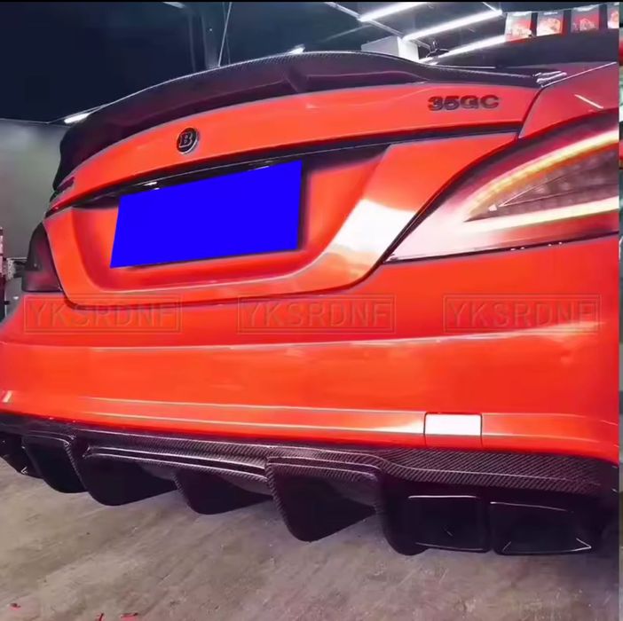 Mercedes CLS W218 Brabus Дифузьор и спойлер AMG Мерцедес ЦЛС АМГ