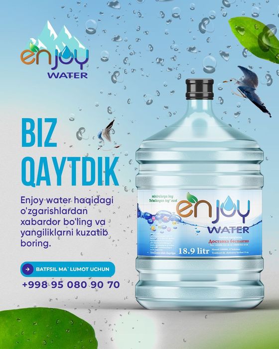 Enjoy water aksiya 18000