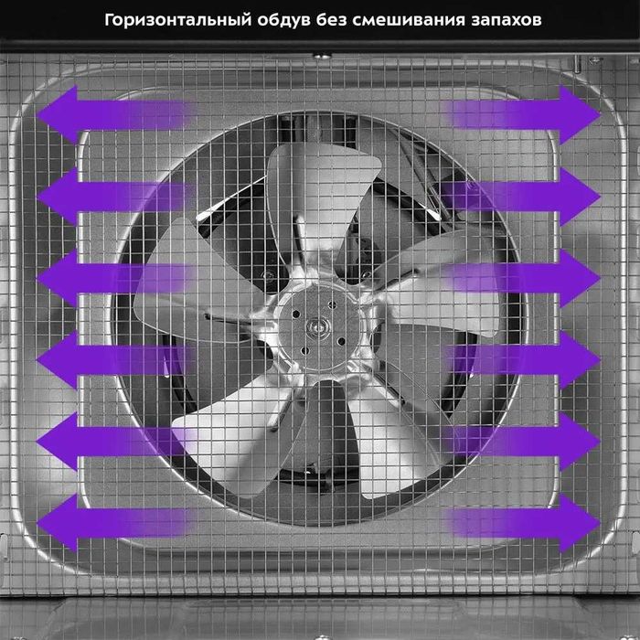 Сушилка для овощей и фруктов Kitfort КТ-1964 металлическая 6комплектов