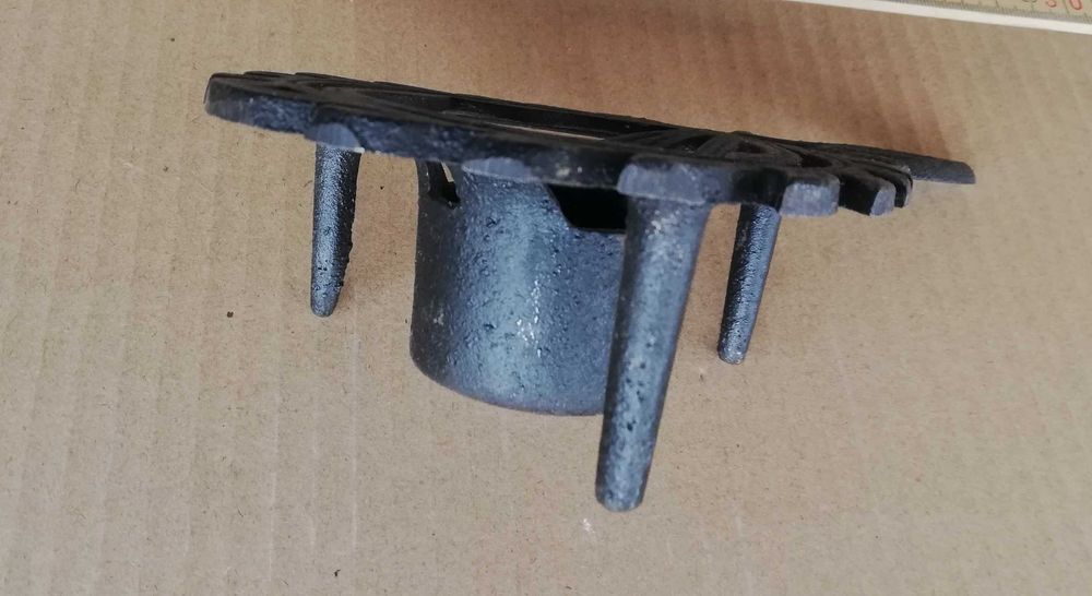 Стар,  каминен, оригинален  светилник, свещник