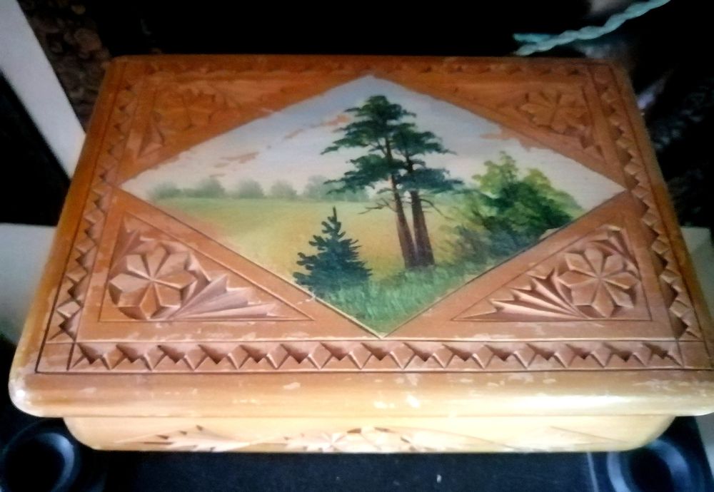 Шкатулка разные дерево металл камень