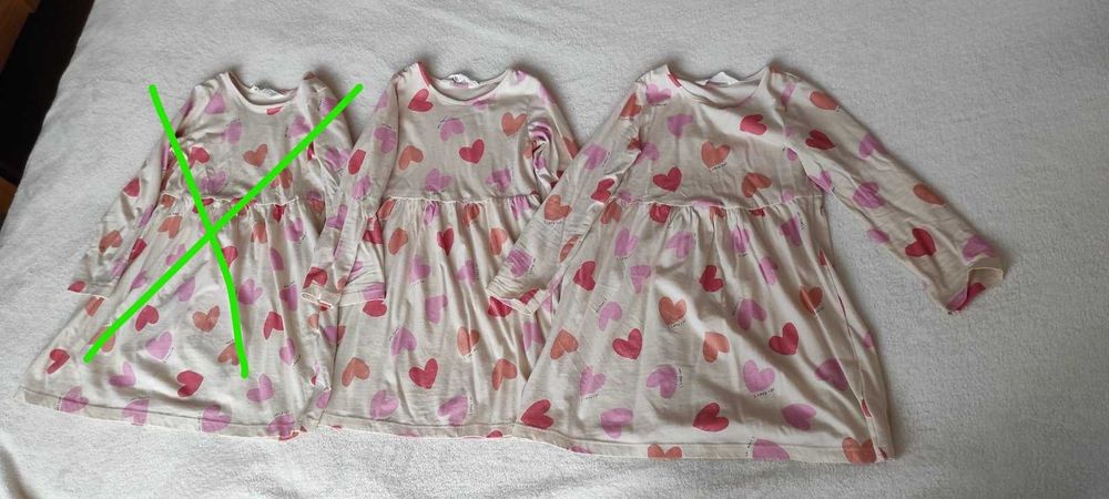 дрехи за тризначки/близначки 98/104,110/116