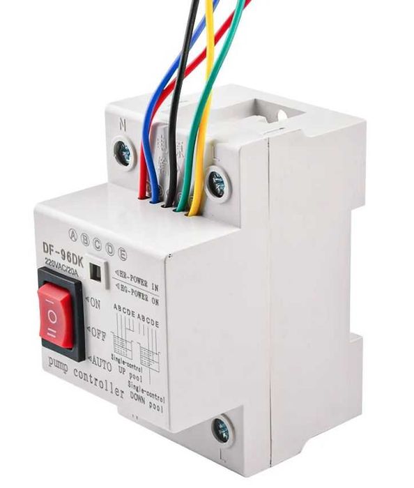 Controler regulator automatizare nivel apa lichide bazine 220V 3 sonde