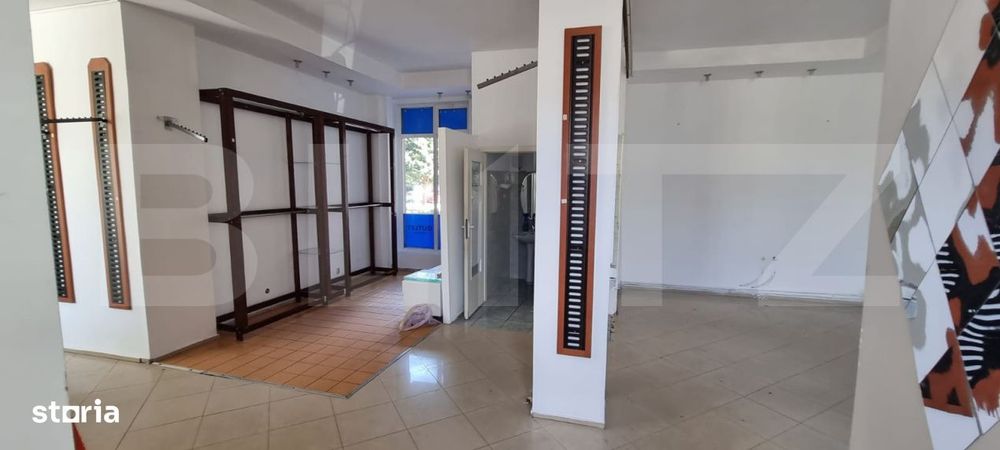 Spatiu comercial 110 mp, ultracentral, open space – ideal outlet / s