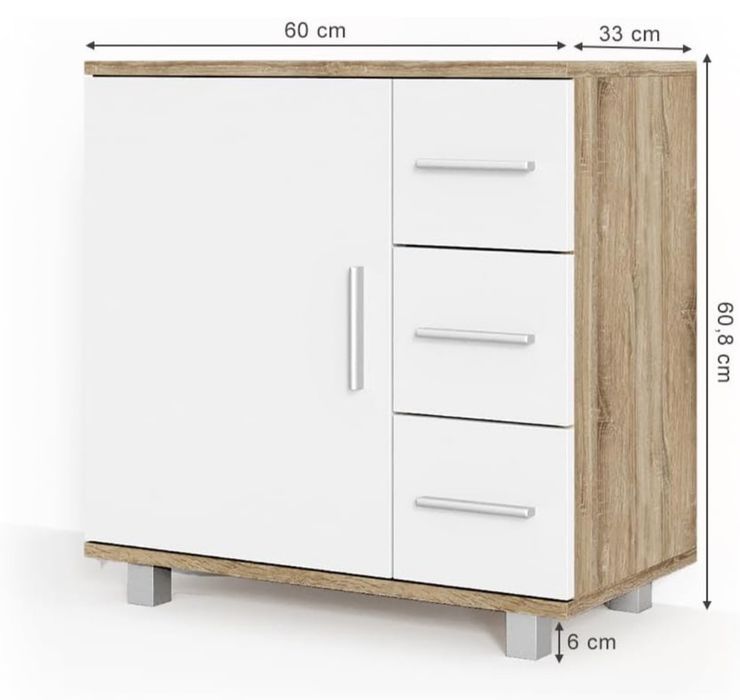 Шкаф за подмивка 60cm Vicco 2386