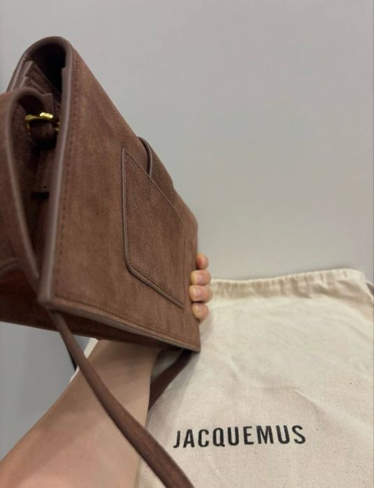 Сумка jacquemus в замше