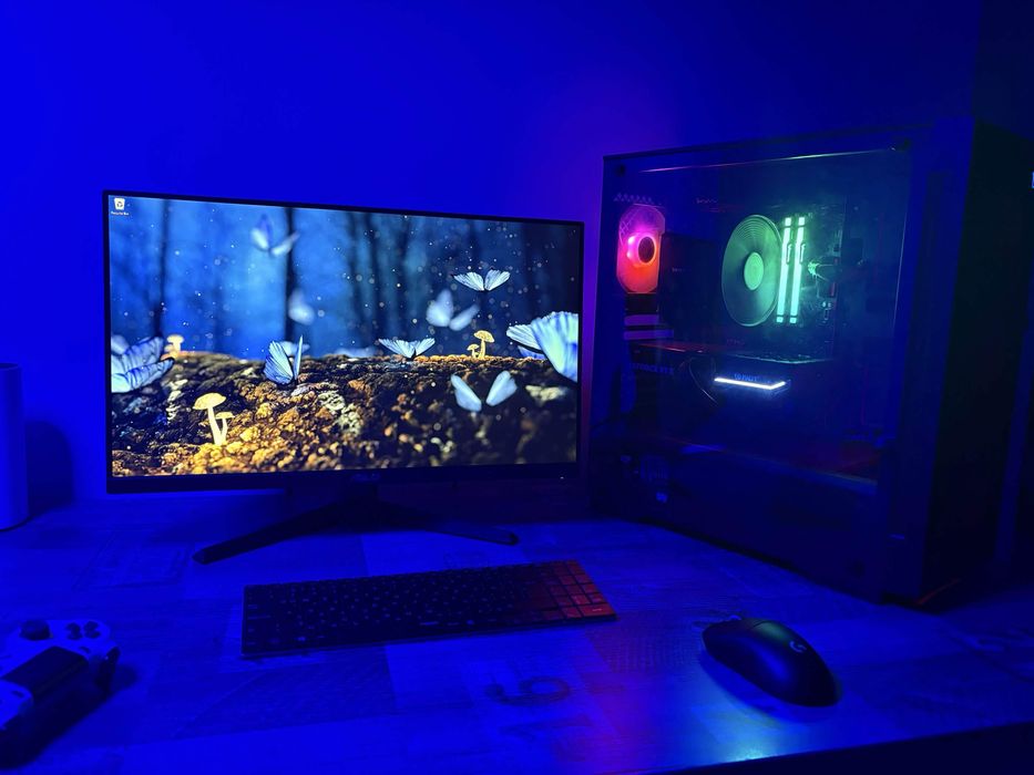 Мощен Геймърски / Работен PC – Ryzen 9 7900X + RTX 4070 12GB + 32GB DDR5 RGB – 12 месеца гаранция!