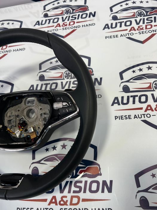 Volan Multifunctional Piele+Padele Skoda Octavia 4 Scala Superb 3