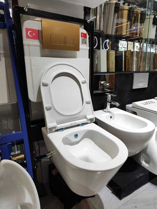 Турецкий подвесной унитаз LUCCO. Osma unitaz