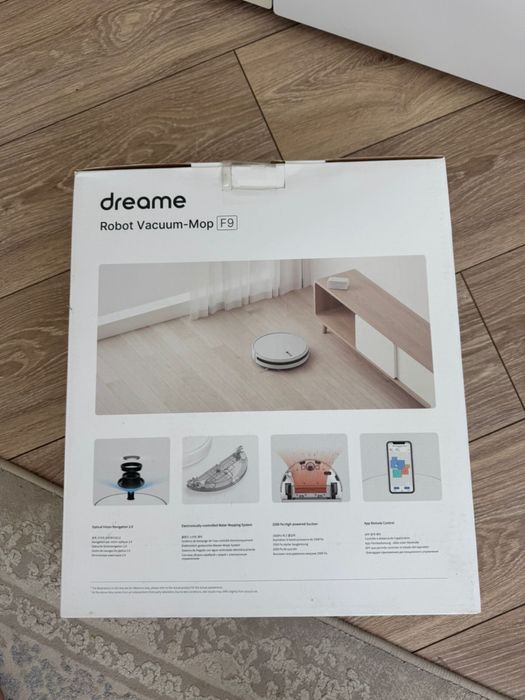 Робот пылесос Dreame Robot Vacuum Mop F9