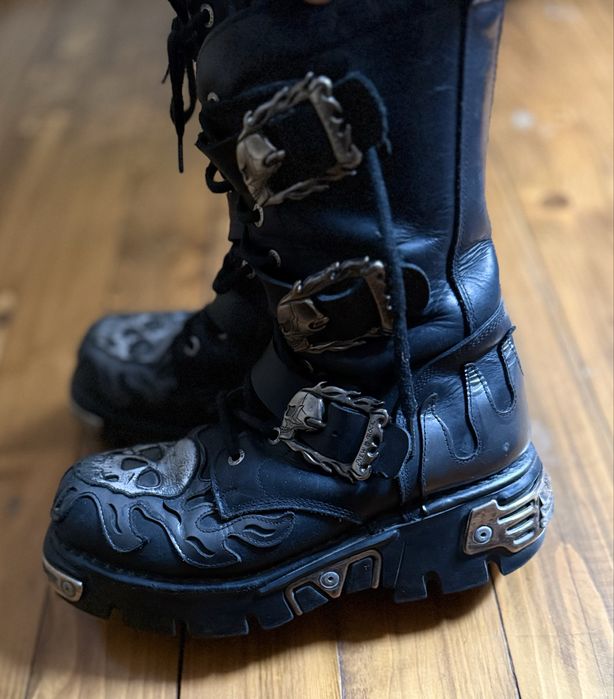 Ghete New Rock marimea 41