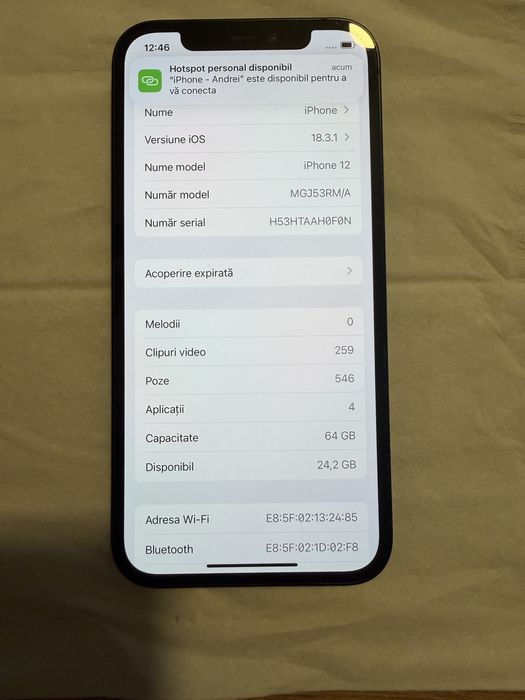 Apple iphone 12 64 gb
