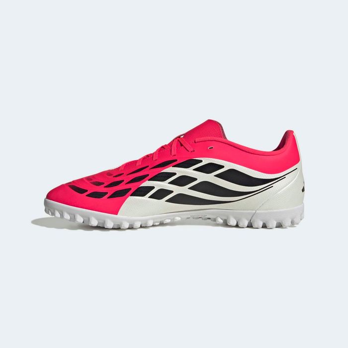 Ghete Fotbal Predator Club Turf Roșu - produs resigilat Decathlon