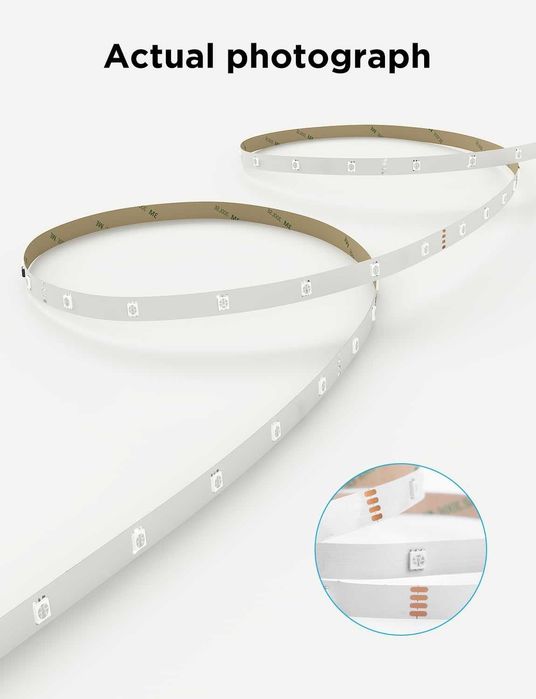 Govee H615B интелигентни RGB LED ленти, Wi-Fi, Bluetooth, дистанционно