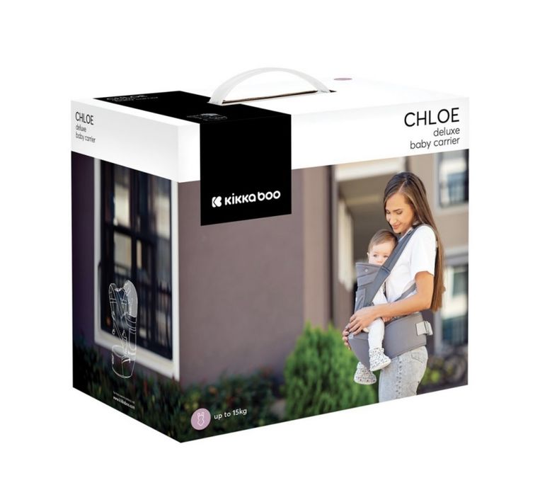 Кенгуру 3 в 1 KikkaBoo - Chloe Mesh, Black